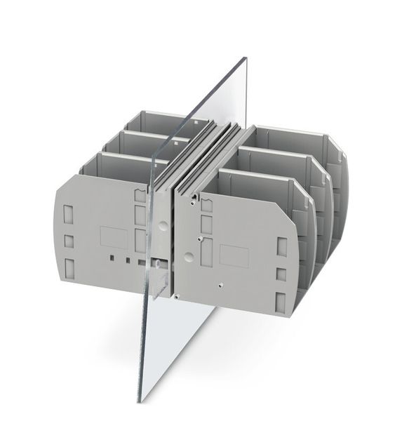 Hochstrom-Wanddurchführung - RW-Serie: siehe Tabelle 1 (Bild: Phoenix Contact)