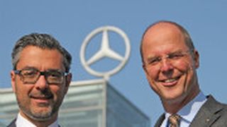 Richard Lacek-Herbrand (li.) und Sven Holtermann, die beiden Geschäftsführer der Herbrand-Gruppe. (Foto: Herbrand)