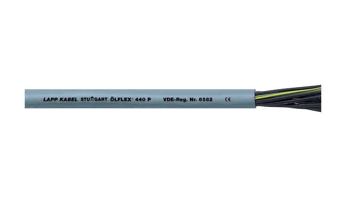Steuerleitungen wie die Ölflex Classic 440P ... (Bild: Lapp)