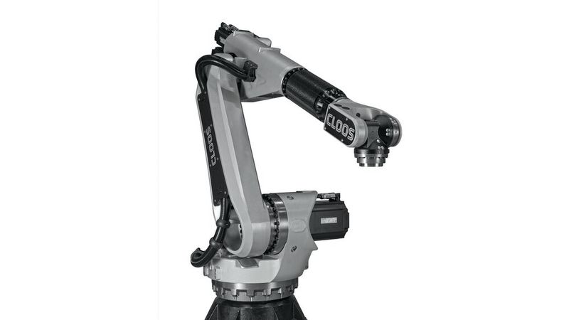 Der Qirox QRC-30/45/60-PL weist eine hohe Dynamik, ein schlankes Produktdesign sowie eine große Reichweite bei minimalem Platzbedarf auf.  (Bild: Carl Cloos Schweißtechnik GmbH)