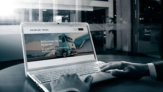 Daimler Truck startet Online-Shop „My PartsHub" für Ersatzteilbeschaffung. (Bild: Daimler Truck AG)