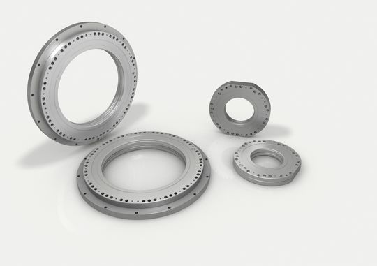 Hema stellt ihr pneumatisches Klemmsystem Roto Clamp für sicheren Halt in rotatorischen Anwendungen in den Mittelpukt ihres AMB-Auftritts.  (Bild:  Hema Maschinen- und Apparateschutz GmbH)