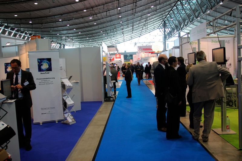 Impressionen der  IT & Business 2015. Die Fachmesse für digitale Prozesse und Lösungen läuft noch bis zum 1. Oktober (Bild: Horn)
