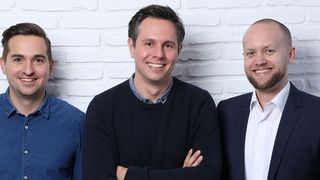 Die Bilendo-Gründer (v. l.):  Florian Kappert, Markus Haggenmiller und Jakob Beyer. (Bildendo)