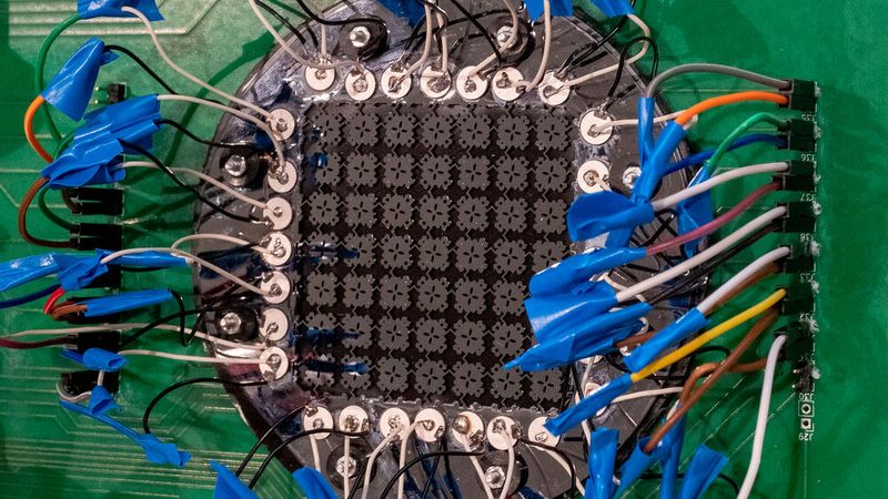 Der Sensor funktioniert rein mechanisch und braucht keine externe Energiequelle. Er nutzt lediglich die Schwingungsenergie, die in Schallwellen enthalten ist.(Bild:  ETH Zürich)