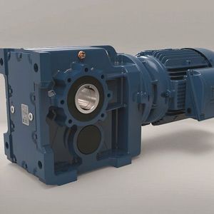 WEG erweitert das Getriebemotorenprogramm WG20 um Stirnrad-, Flach- und Kegelstirnradgetriebe (Bild) für Nennmomente bis 5000 Nm.