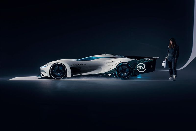 Der Einsitzer ist 5,54 Meter lang. (Bild: Jaguar)