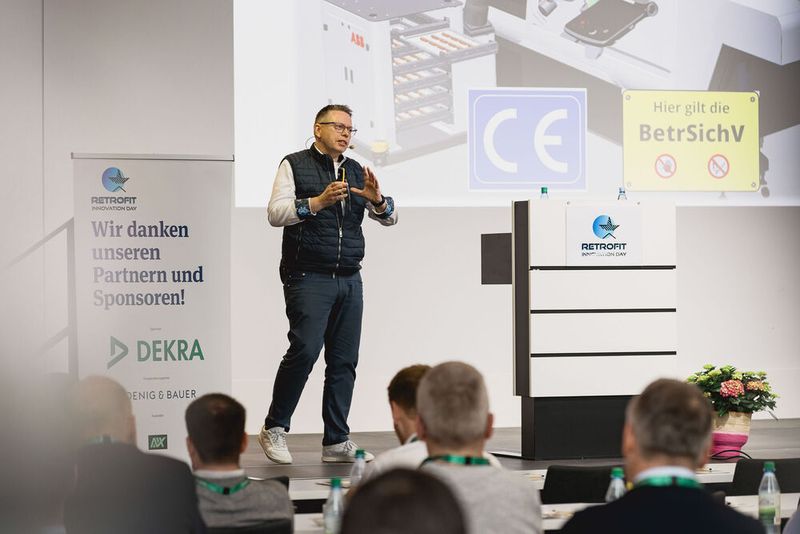 Auch bei einem Retrofit-Projekt dürfen Regularien nicht vernachlässigt werden. Verantwortliche müssen genau wissen: Ab wann handelt es sich um eine wesentliche Veränderung? Jens Müller klärte zu dem Thema umfassend auf. (Bild: Stefan Bausewein/VCG)