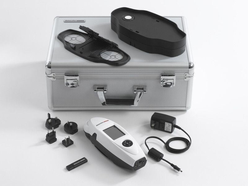 Das komplette Kit des Messinstruments.  (Bild: Datacolor)