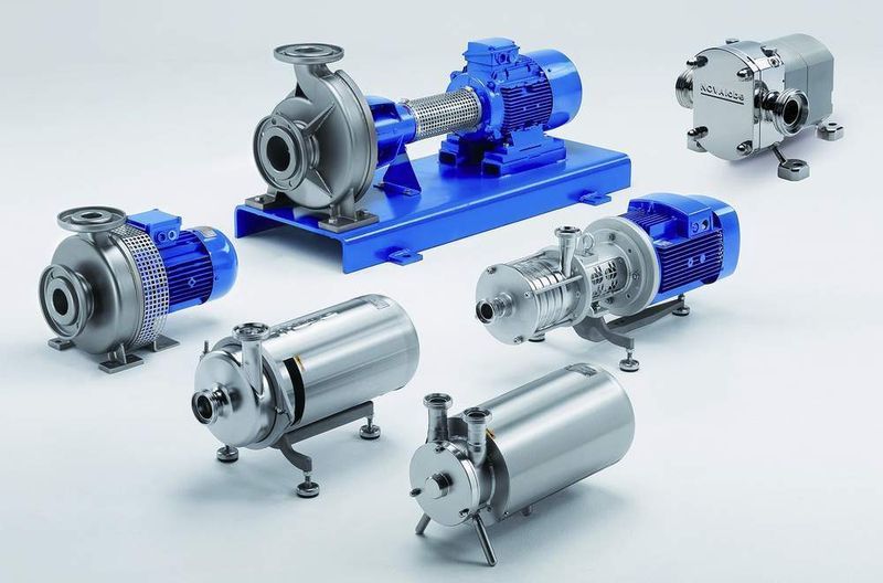 Hygiene-Pumpen der Marke Hilge offeriert Grundfos mit drehzahlregelbaren MGE-Motoren bis 22 kW. Die MGE-Motoren sind eine Eigenentwicklung des Unternehmens.  (Bild: Grundfos)