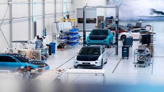 Die ersten Prototypen des ersten Solar-Stromers namens Lightyear One sollen vom Auftragsfertiger Valmet im Januar 2022 entstehen.  (Lightyear)