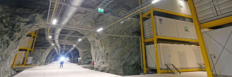 Northern Data ist unter anderem in der norwegischen Lefdal Mine eingezogen. 