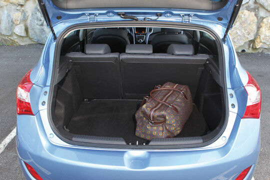 Der Gepäckraum fasst 378 Liter - 11 Prozent mehr als der Vorgänger.  (Foto: Hyundai)