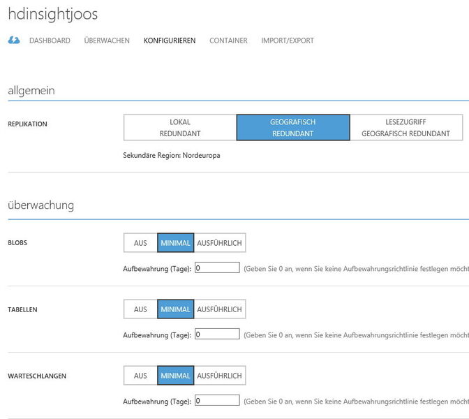 Im Dashboard des HDInsight-Clusters können Administratoren verschiedene Einstellungen vornehmen. In den einzelnen Menüs im oberen Bereich können Administratoren die Vorgänge im Cluster verwalten und überwachen. (Thomas Joos)