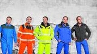 Die neue Kollektion „Work & Protect“ von Bardusch und Uvex. (Foto: Bardusch)