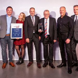 Der zweite Platz ging an die Faensen GmbH in Aachen.(Bild:  Stefan Bausewein)