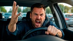 Auf deutschen Straßen sind immer mehr aggressive Autofahrer als in den vergangenen Jahren zu finden, wie eine Studie der Unfallforschung der Versicherer ergab. (Bild: mit KI erstellt)