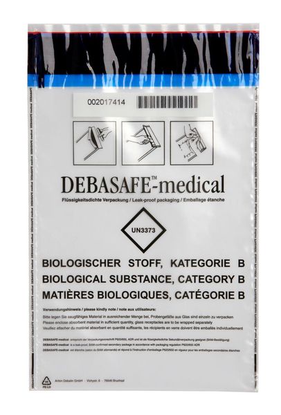 Debasafe®medical Verpackung leer (Bild: Anton Debatin)