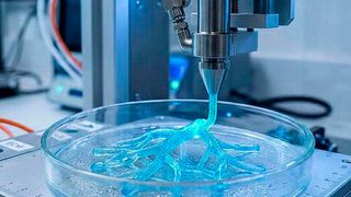 La bio-stampa 3D funziona secondo gli stessi principi della produzione additiva (AM), ma l'unica differenza è che, invece di utilizzare materiali per la deposizione, può avvalersi di uno qualsiasi dei seguenti elementi: cellule vive, idrogel, matrici extracellulari e biomateriali per produrre tessuti o organi complessi. (Fonte: ©Jeffrey116 - stock.adobe.com)