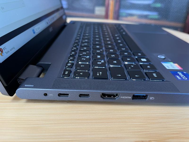 Zwei Thunderbolt-4-Ports sind ebenfalls vorhanden. (Bild: Vogel IT-Medien)