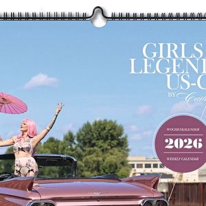 Der Kalender „Girls & legendary US-Cars 2026“ ikostet 44,90 Euro.(Bild:  Carlos Kella)