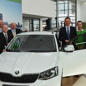 Am Erfolg sind allerdings zahlreiche Mitarbeiter des Skoda-Betriebs wie aus der gesamten Gruppe beteiligt.(Foto:  Grimm)