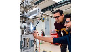 Professor Bharat Jalan and Ph.D. candidate Sreejith Nair. (Source: University of Minnesota)