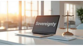 Einer Umfrage des Bitkom zufolge sind Unternehmen in Deutschland weiterhin stark abhängig von digitalen Technologien und Leistungen aus dem Ausland.  (Bild: Canva / KI-generiert)