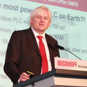 Unternehmer Hans Beckhoff: "Wir werden unseren Umsatz bis Ende 2014 um 15 % steigern."