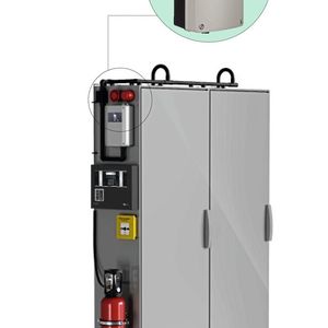 Eine technisch aufwändigere Rauchdetektion findet man beim Löschmodul Highsensitive. Die konventionellen Rauchmelder werden durch aktive Rauchansaugsysteme ersetzt, welche sich die Brandkenngröße selbst zuführen.(Bild:  Integra)