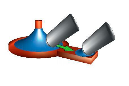 Bild 4: Über die stegartige Ausweitung des Konvergenz-Pads lässt sich Heat-Lifting zuverlässig ausführen.