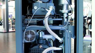 Drehzahlgeregelte Multi-Klauen-Vakuumpumpe bis 1260 m³/h Saugvermögen (Bild: Atlas Copco)