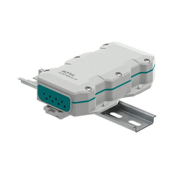 Das LoRaWAN-Gerät IC200-MBUS-LW überträgt Verbrauchsdaten von Energie-, Gas- oder Wasserzählern, die das M-Bus-Protokoll nutzen, über eine Long-Range-Funkverbindung an ein Gateway (Variante für Modbus ebenfalls erhältlich).  (Bild: Akytec)