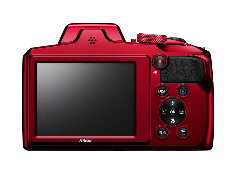 Der 3-Zoll-Monitor der Nikon B600 hat 0,9 MP Auflösung und eine Antireflexbeschichtung. (Nikon)