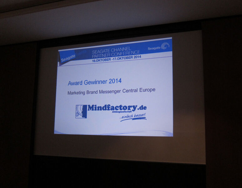 Award Marketing Brand Messenger Central Europe goes to... (Bild: IT-BUSINESS)