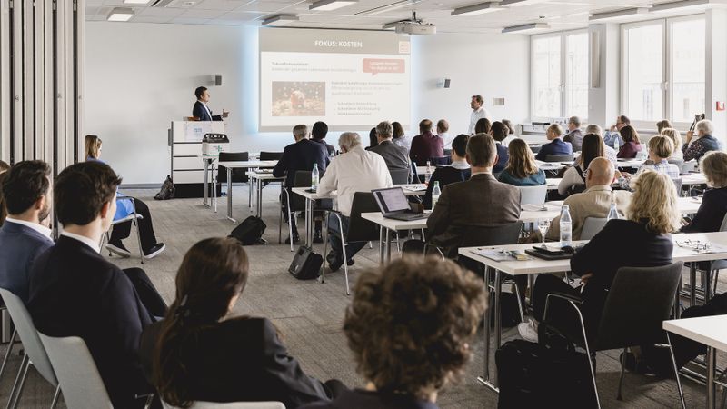 Die Besucher des Treffpunkts Medizintechnik erwartet am 17. September in Frankfurt u. a. ein vollgepacktes Vortragsprogramm.(Bild:  Stefan Bausewein)