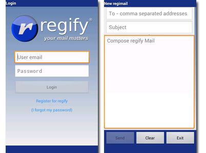 regimail von Regify GmbH Regimail ist ein von Regify entwickelter Service für die vertrauliche digitale Kommunikation. Er basiert auf der bestehenden E-Mail-Infrastruktur und arbeitet mit jeder beliebigen bestehenden E-Mail-Adresse, ob privat oder geschäftlich. Die Nachricht wird als verschlüsselte Datei an die normale E-Mail angehängt und mit Ende-zu-Ende-Verschlüsselung übertragen. (Bildquelle: Regify )
