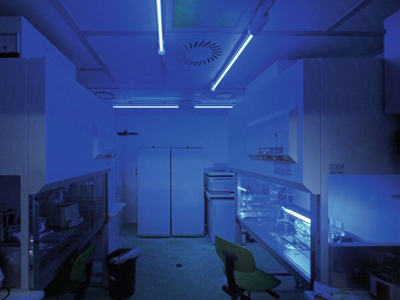 Reinlabor am Max-Planck-Institut für Evolutionäre Anthropologie (Bild: Frank Vinken für die Max-Planck-Gesellschaft)