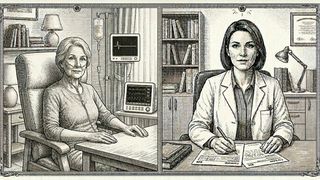 Unter gewissen Voraussetzungen dürfen Ärztinnen und Ärzte außerklinische Intensivpflege ab Juli auch in der Videosprechstunde verordnen. (Bild: Gemini / KI-generiert)