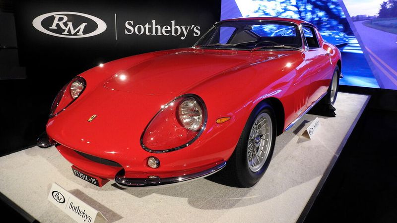 Den sechsten Platz erhielt der 1966 Ferrari 275 GTB/C Coupe mit 7.595.000 Dollar. (Bild: Classic Analytics)