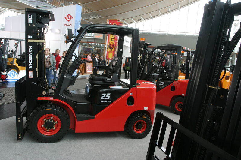 Elektro- und Dieselstapler sowie Lagergeräte produziert Zhejiang Hangcha. (Archiv: Vogel Business Media)