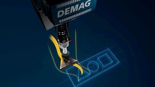 Der Demag-Kettenzug DCBS dient mit seiner Balancer-Funktion dem hochpräzisen Lastenhandling. (Demag)