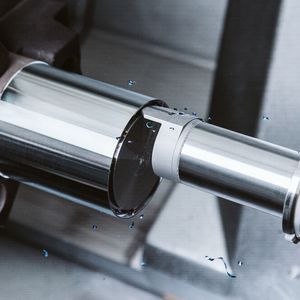 Ein Maxichange GX beim axialen Einstechen.(Bild:  Ceratizit)