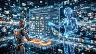 Den Datenschatz im eigenen Unternehmen heben - dabei hilft KI. (Bild: KI-generiert)