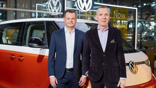 Andreas Hänsel (links) und Henri Strübel, VGRD-Chef der Region Nord. (Bild: VGRD / Jan Gutzeit)