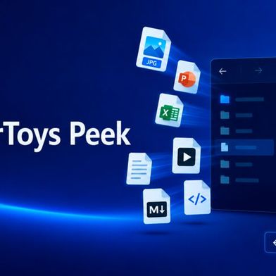 „Peek“ zeigt Datei-Inhalte ohne Programmstart (Bild: Thomas Joos)