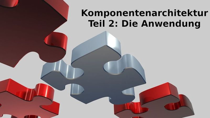 Anwendungsbeispiel einer Komponentenarchitektur für Embedded-Software(Bild:  Alexander Eisenhuth)