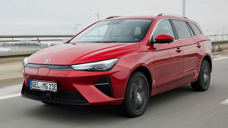 Der chinesische Hersteller MG bringt einen elektrischen Kombi auf den Markt. (Bild: Marcus Werner/MG Motors)