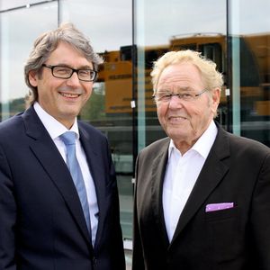 Die beiden Geschäftsführer Bernd (li.) und Bruno Widmann.