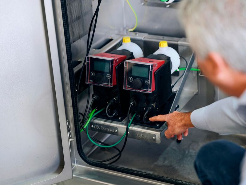 Exemple d'application de la pompe Grundfos DDA 7.5-16 FCM-C (Image :Grundfos)